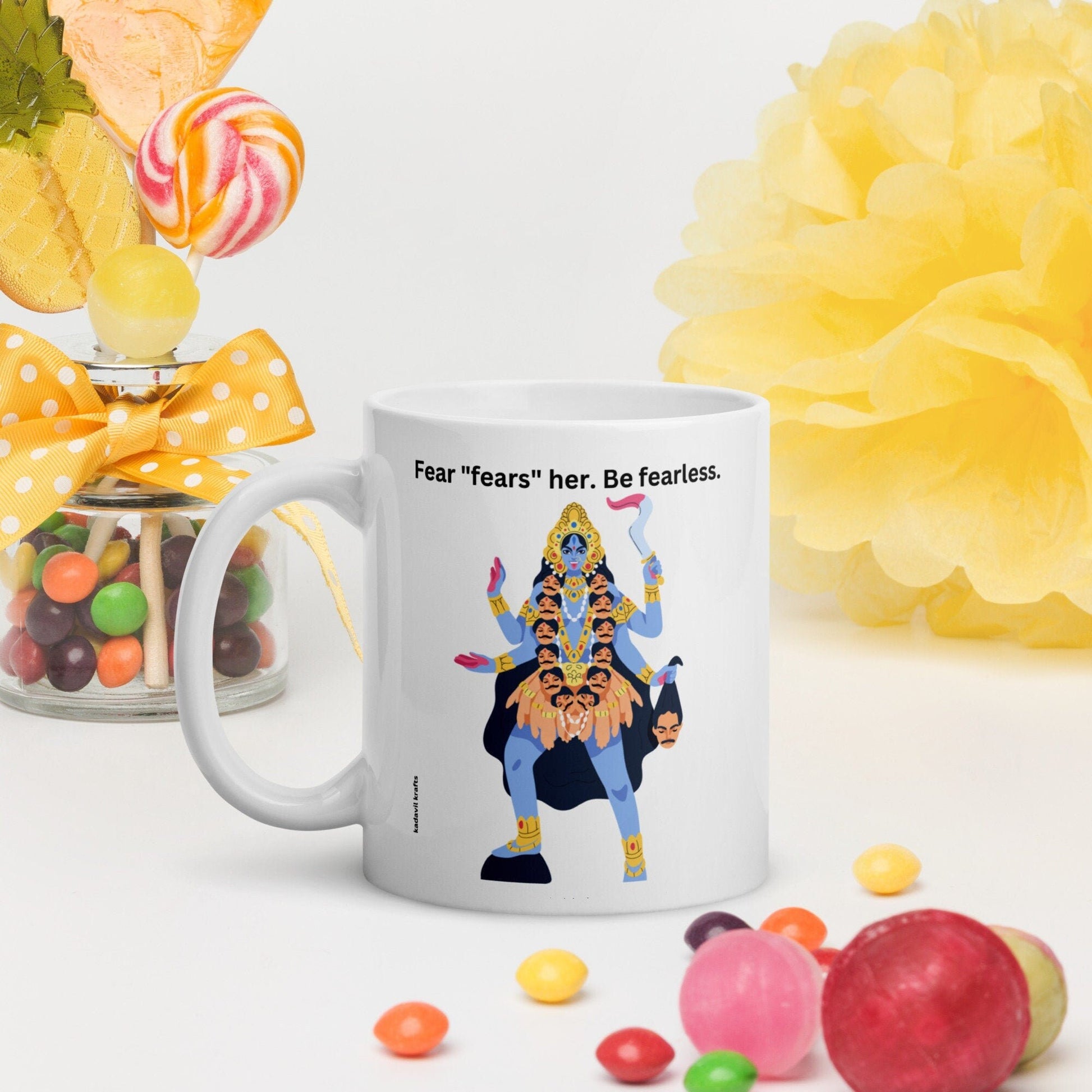 Goddess Kali glossy mug