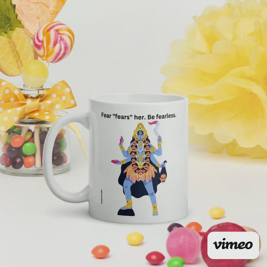 Goddess Kali glossy mug