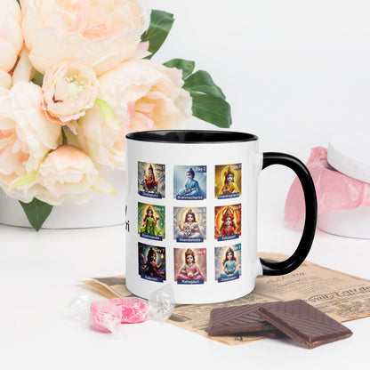 Navratri Mug with Color Inside