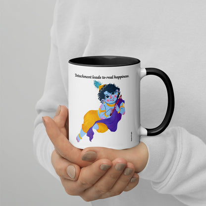 Detachment & Happiness Mug - Kadavil Krafts