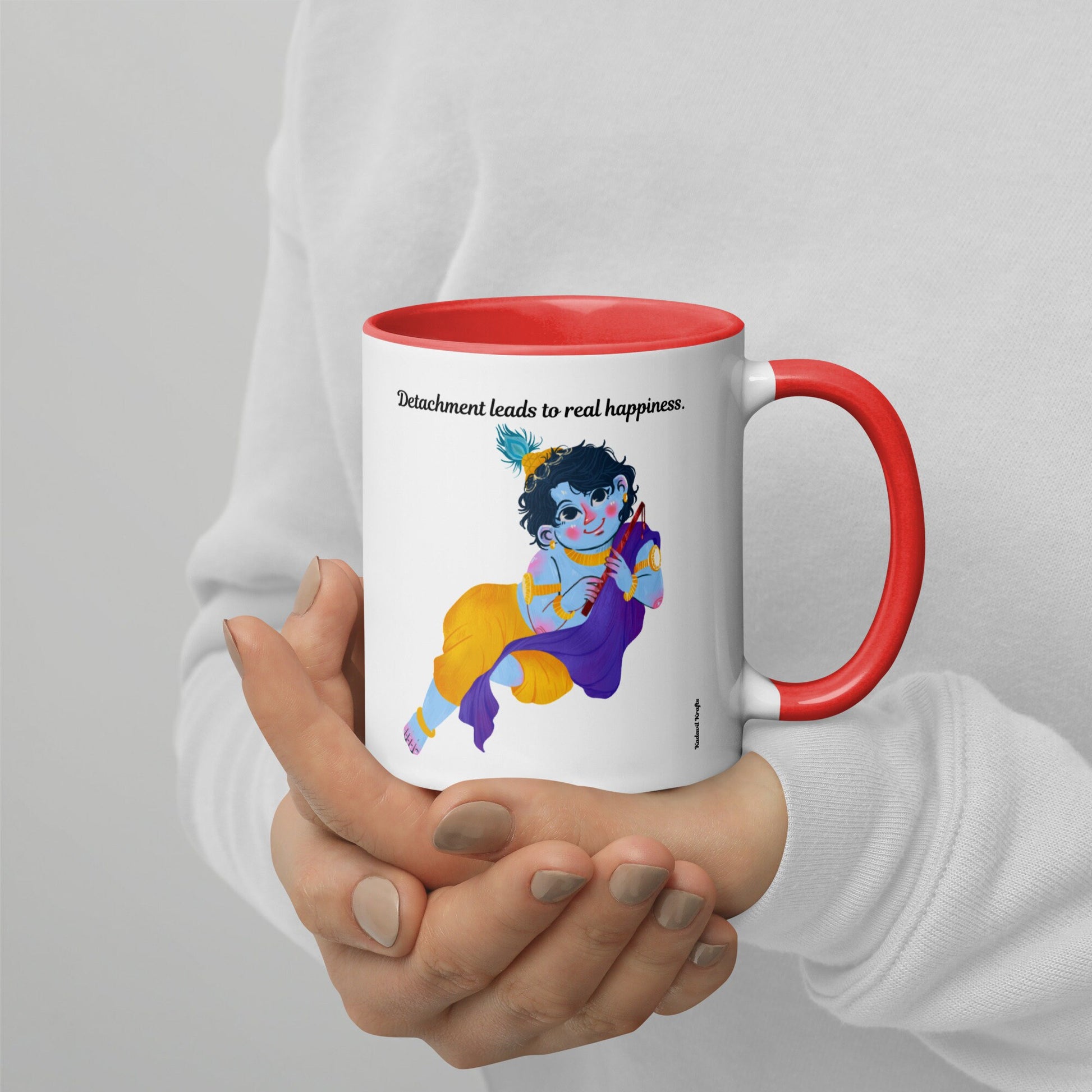 Detachment & Happiness Mug - Kadavil Krafts