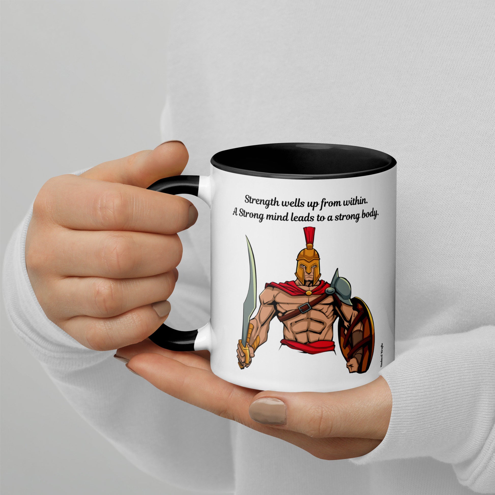 Strength within Mug - Kadavil Krafts