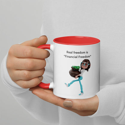 Financial Freedom Coffee Mug - Kadavil Krafts