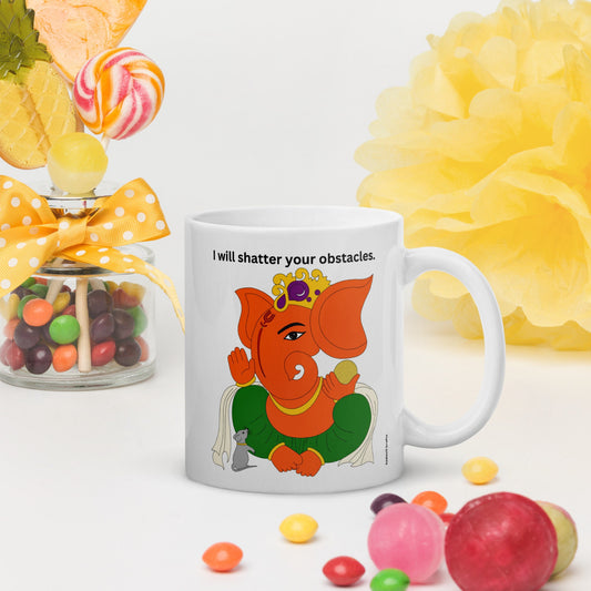 Ganesh Remover of Obstacles mug - Kadavil Krafts