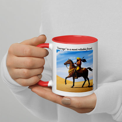 Courage is a friend Mug - Kadavil Krafts