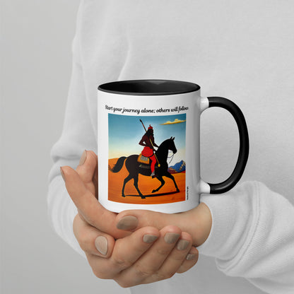 Journey alone Mug - Kadavil Krafts