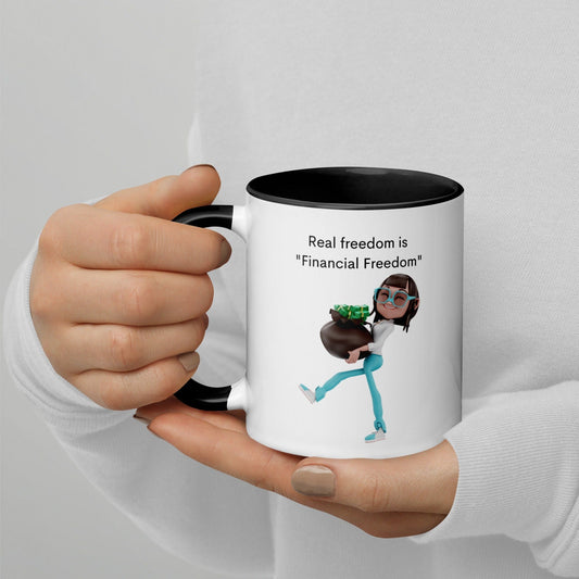 Financial Freedom Coffee Mug - Kadavil Krafts