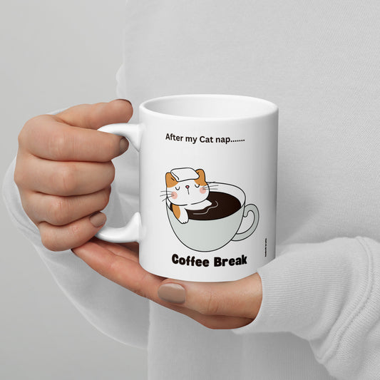 Cat Nap mug - Kadavil Krafts