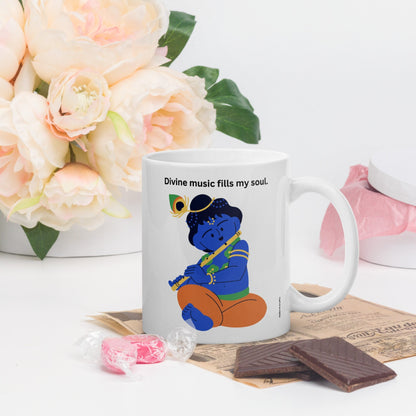 Divine Music mug - Kadavil Krafts