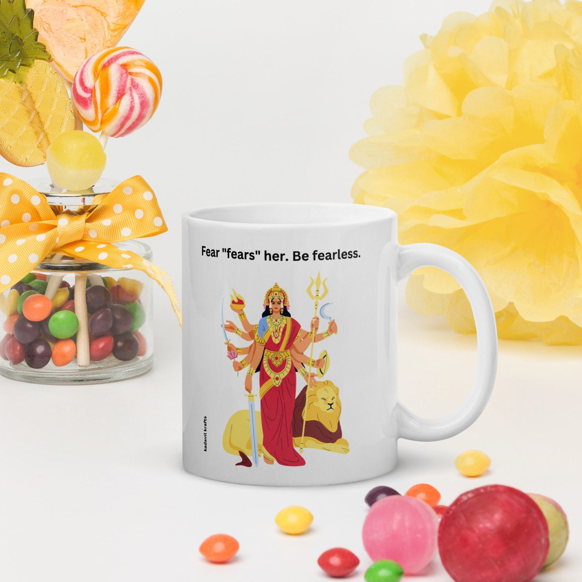 Durga glossy mug - Kadavil Krafts