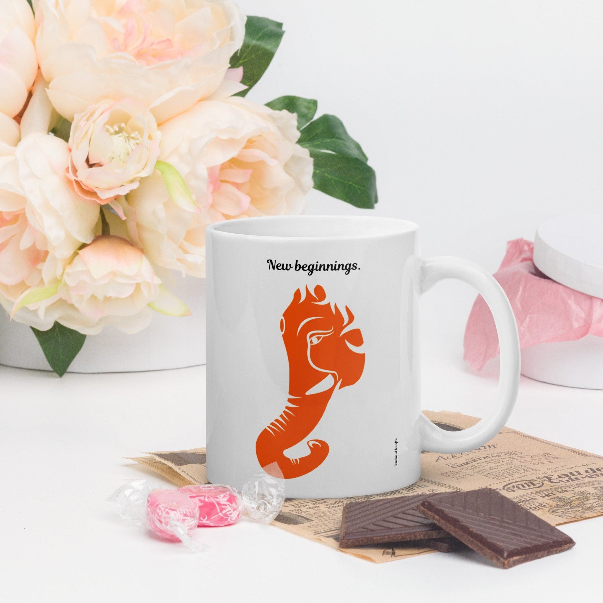 Ganesh Profile mug - Kadavil Krafts